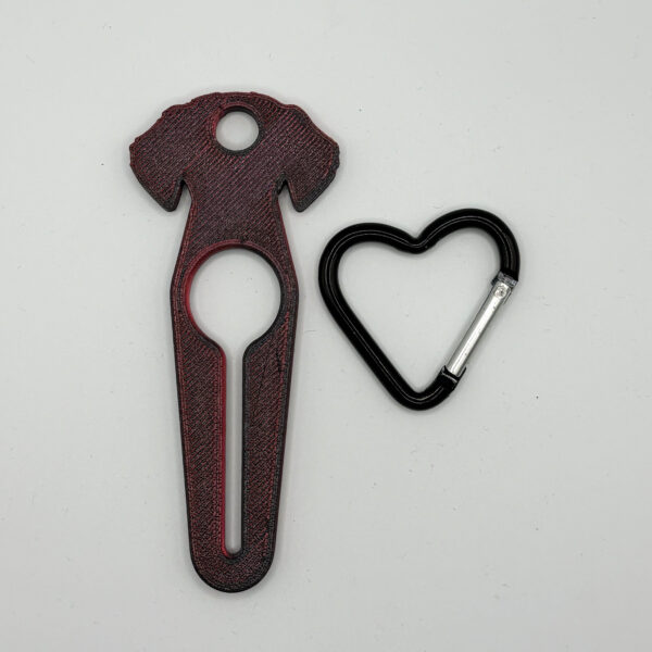 Dog Doo Dangler ( Red & Black Mix )