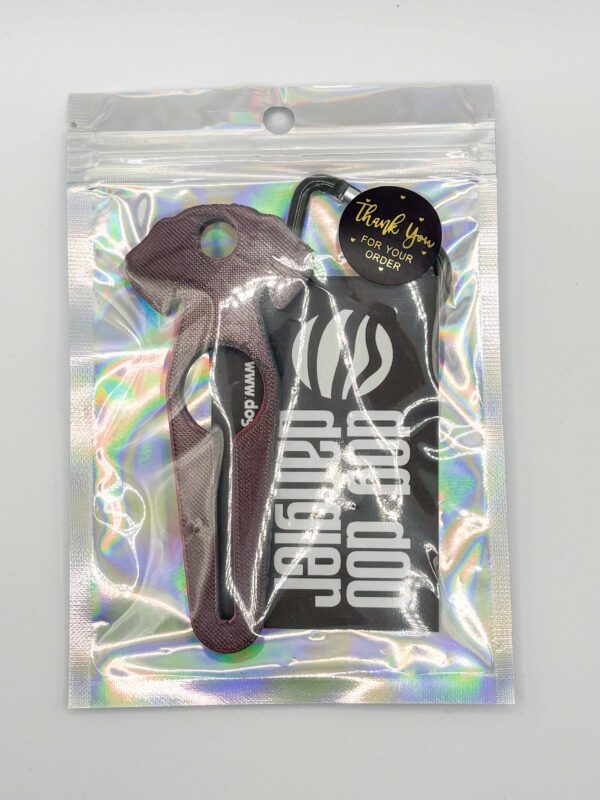 Dog Doo Dangler ( Red & Black Mix )