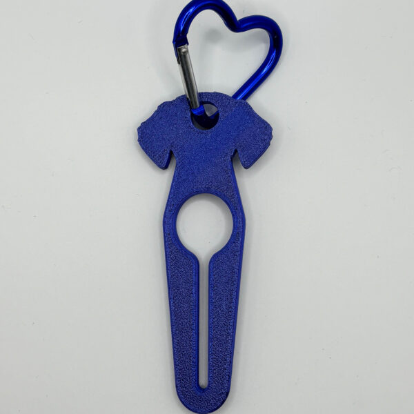 Dog Doo Dangler ( Blue Silk )