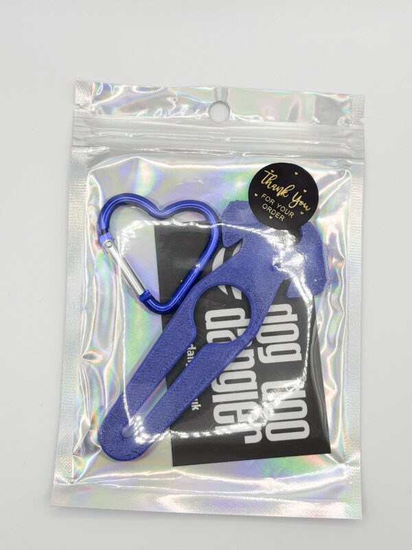 Dog Doo Dangler ( Blue Silk )