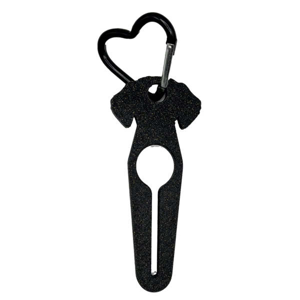 Dog Doo Dangler (  Black & Gold Glitter Christmas 2024 Special )